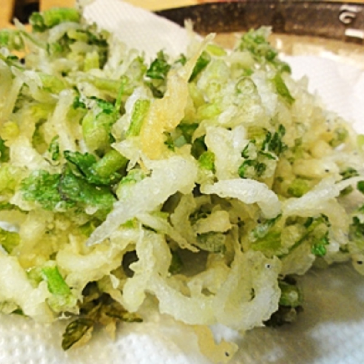 白魚とセリのかき揚げ レシピ 作り方 By Bapaksan 楽天レシピ 白魚とセリのかき揚げ レシピ 作り方 By Bapaksan 楽天レシピ